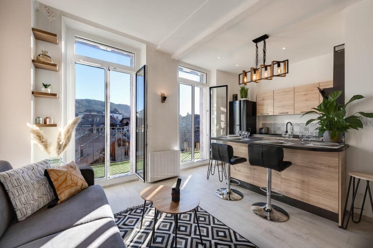 Le Balcon Annecien 4 - Rooftop View For 2-4 People Annecy Eksteriør billede