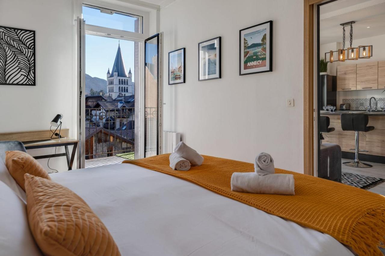 Le Balcon Annecien 4 - Rooftop View For 2-4 People Annecy Eksteriør billede