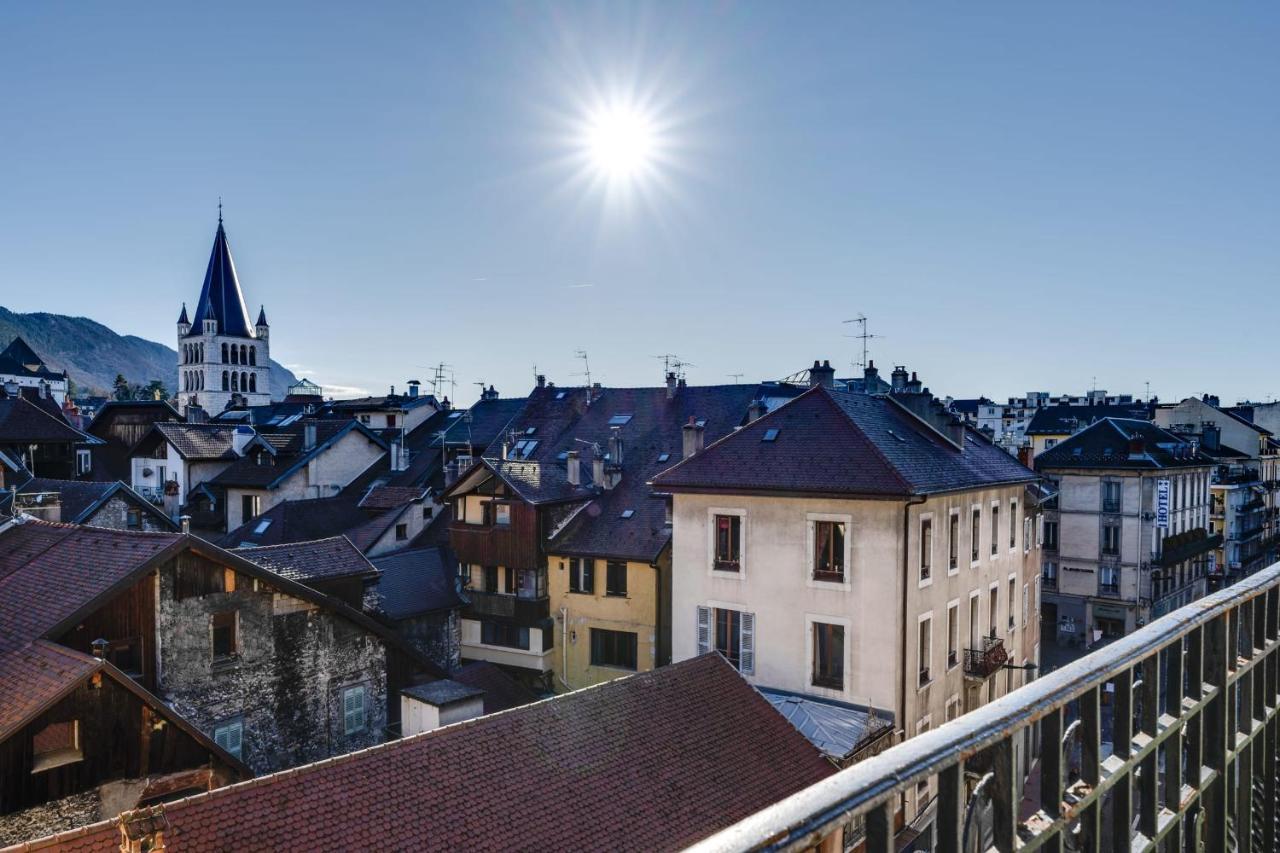 Le Balcon Annecien 4 - Rooftop View For 2-4 People Annecy Eksteriør billede