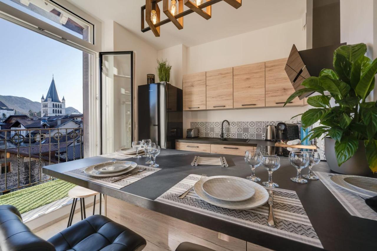 Le Balcon Annecien 4 - Rooftop View For 2-4 People Annecy Eksteriør billede