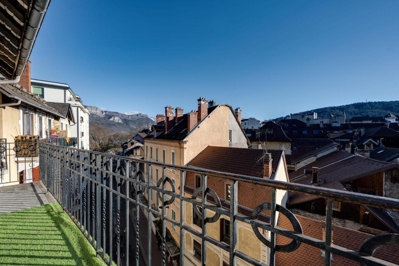Le Balcon Annecien 4 - Rooftop View For 2-4 People Annecy Eksteriør billede